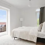 Penthouse In Center W Private Rooftop Terrace * Århus
