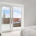 Penthouse In Center W Private Rooftop Terrace * Århus
