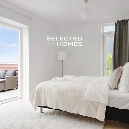 Grand Penthouse With Private Rooftop Terrace Apartment Aarhus