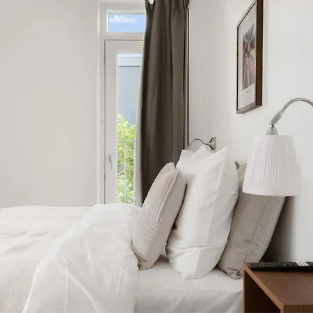 Penthouse In Center W Private Rooftop Terrace * Århus