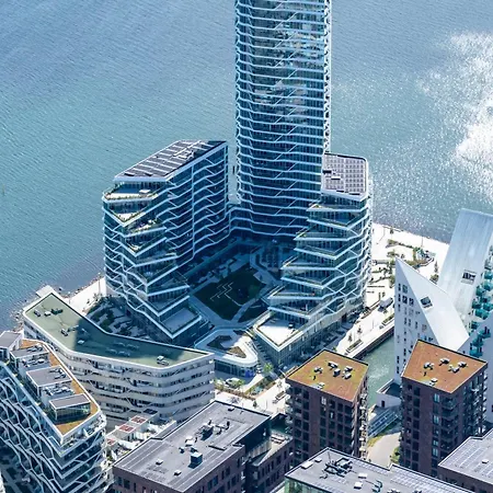 Lägenhet Penthouse In Center W Private Rooftop Terrace Århus